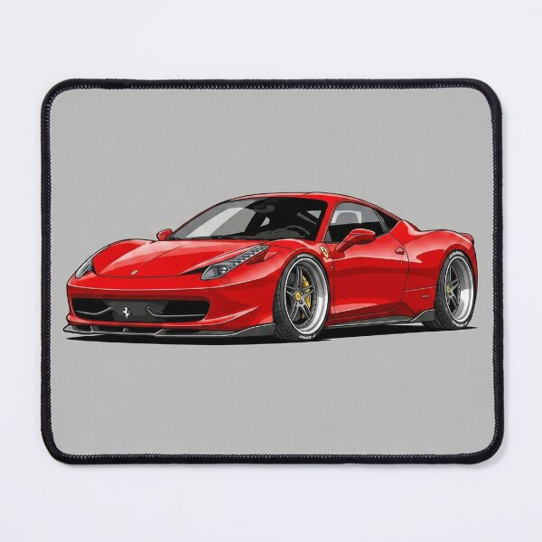 Item preview, Ferrari 458 Italia Exotic Supercar Illustration Art designed and sold by Motorline44.