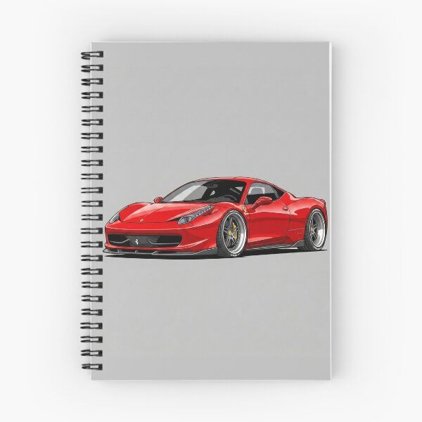 Item preview, Ferrari 458 Italia Exotic Supercar Illustration Art designed and sold by Motorline44.