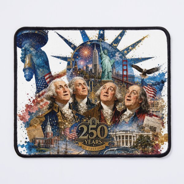 Item preview, the founding fathers of the USA designed and sold by Talpha.