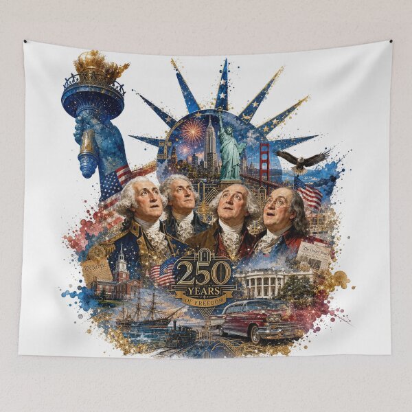 Item preview, the founding fathers of the USA designed and sold by Talpha.