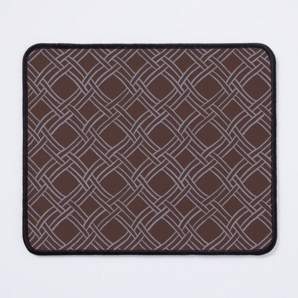 Item preview, Blue-Brown Endless Trellis Pattern designed and sold by DandelionGroveStudio.
