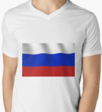 #Russian #Flag,   #RussianFlag, #Russia, #International #Olympic #Committee, #IOC,   #ThomasBach, #doping, #scandal, #Court, #Arbitration, #Sport Men's V-Neck T-Shirt