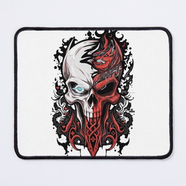 Item preview, Duality of Gaming: Biomechanical Split Skull designed and sold by Munib320.