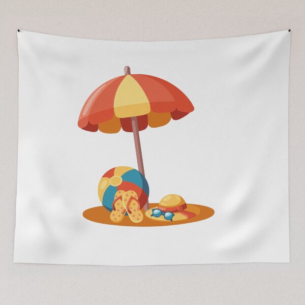Item preview, Summer Beach Scene designed and sold by EvLip-Artist.