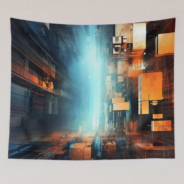 Item preview, Architectural Rhythm Abstract designed and sold by semenol.