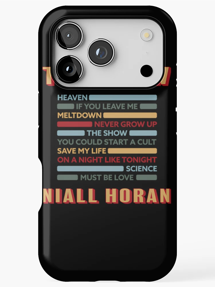 Thumbnail 1 of 4, iPhone Case, Tracklist Multi Color Blocks designed and sold by Rucal77x.