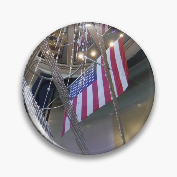 Item preview, American Flag In Atrium designed and sold by GloriaGranat.