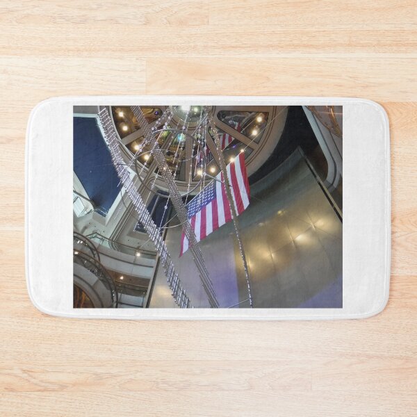 Item preview, American Flag In Atrium designed and sold by GloriaGranat.
