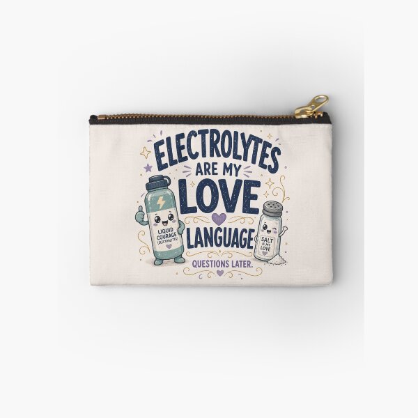 Item preview, Electrolytes Are My Love Language - Cute POTS Dysautonomia Awareness Des designed and sold by BlackSector77.