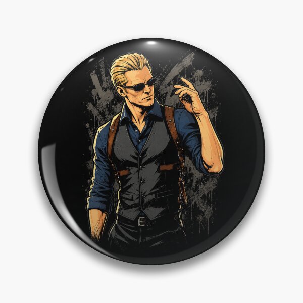 Item preview, Albert Wesker - Resident Evil designed and sold by DrFumaStone.