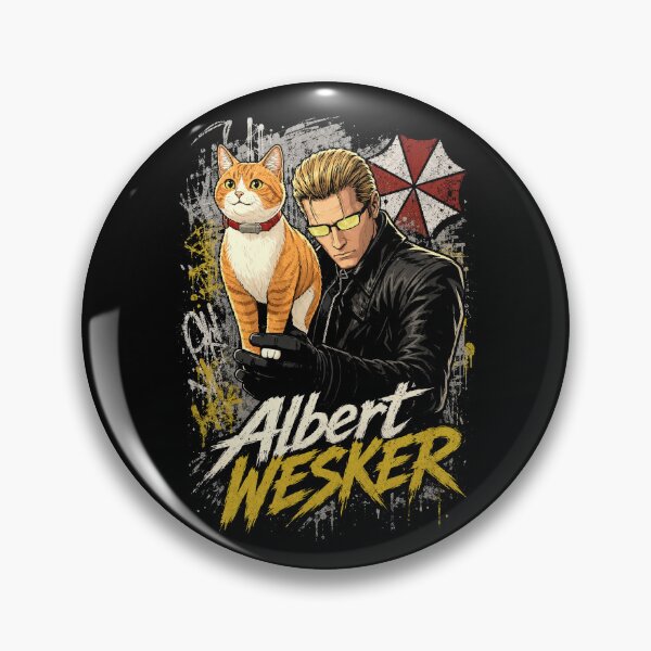 Item preview, Albert Wesker Cat designed and sold by DrFumaStone.