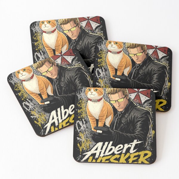 Item preview, Albert Wesker Cat designed and sold by DrFumaStone.