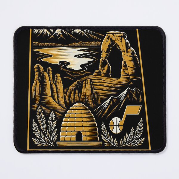 Item preview, Utah Shirt Gold Black State Pride Design designed and sold by SunnyDesign82.