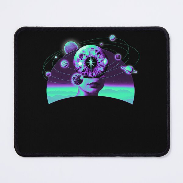 Item preview, Cosmic Eye Universe Planets Orbiting Head designed and sold by Rucal77x.