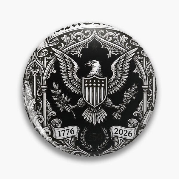 Item preview, Republic In Arms Two Hundred And Fifty Years US Semiquincentennial designed and sold by DarkOriginArts.