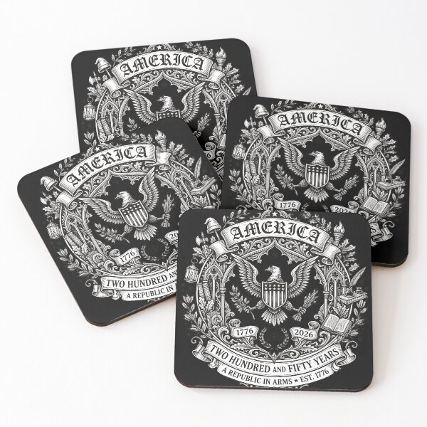 Item preview, Republic In Arms Two Hundred And Fifty Years US Semiquincentennial designed and sold by DarkOriginArts.