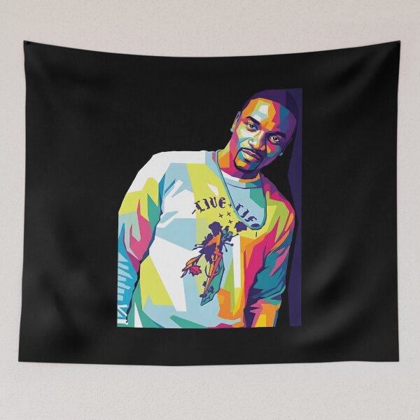 Item preview, Akon Pop Art designed and sold by LastTheWar.