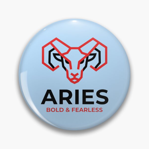 Item preview, Aries Bold & Fearless Zodiac Ram | Daily Horoscope Astrology Design | Geometric Aries Symbol designed and sold by Bhaskar Digital Art.