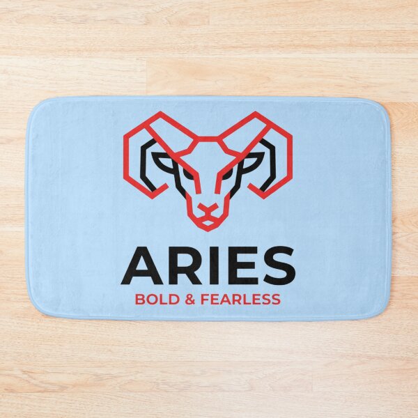 Item preview, Aries Bold & Fearless Zodiac Ram | Daily Horoscope Astrology Design | Geometric Aries Symbol designed and sold by Bhaskar Digital Art.