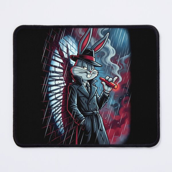 Item preview, Dark Noir Bugs Bunny Gangster Art designed and sold by Enea Kelo.