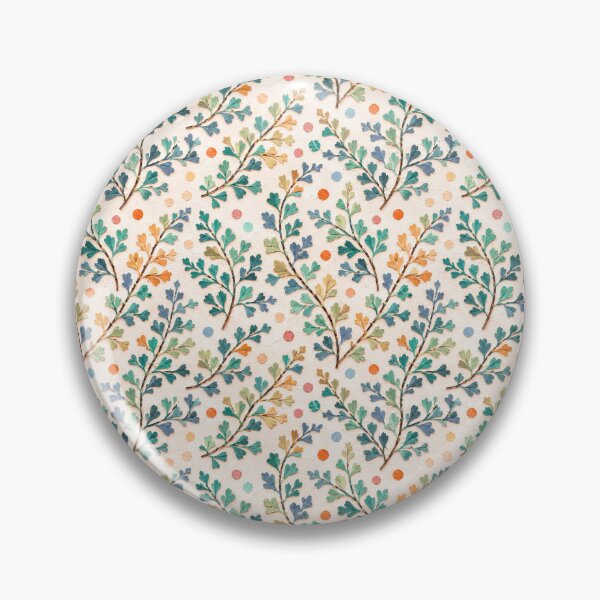 Item preview, Whimsical Botanical Paper Collage Seamless Pattern | Colorful Folk Art Leaves on Textured Background,  designed and sold by SWSandraWechner.