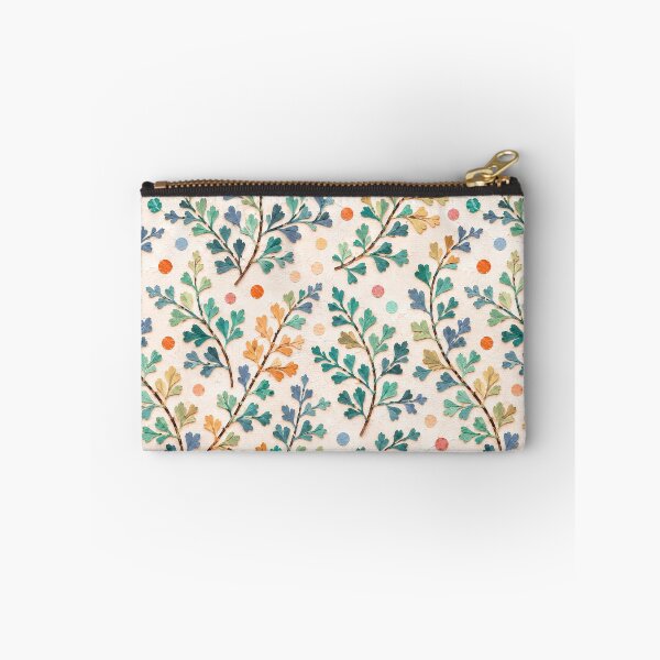 Item preview, Whimsical Botanical Paper Collage Seamless Pattern | Colorful Folk Art Leaves on Textured Background,  designed and sold by SWSandraWechner.