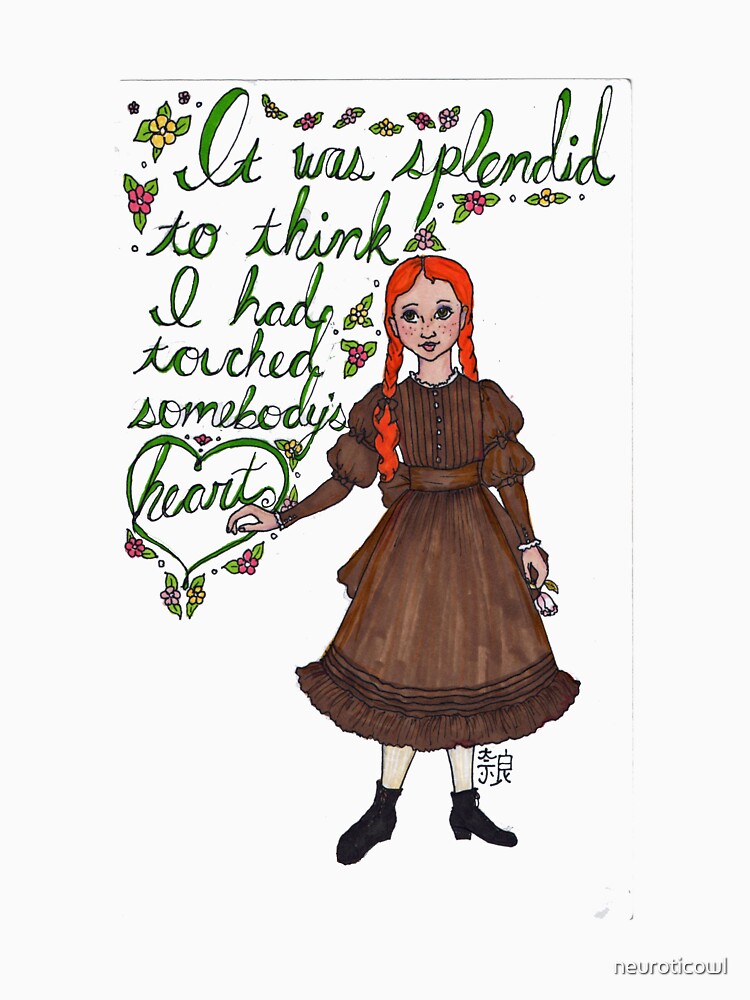 Anne Of Green Gables T Shirt For Sale By Neuroticowl Redbubble Anne Shirley T Shirts