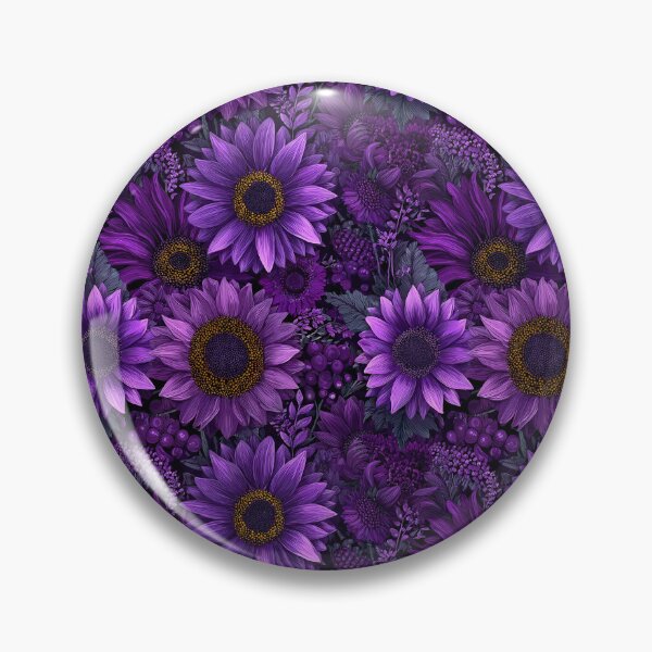 Item preview, Chic Sunflower Print  - Birth Flower Pattern - Dads Day Gifts designed and sold by RoyalStarsPatts.