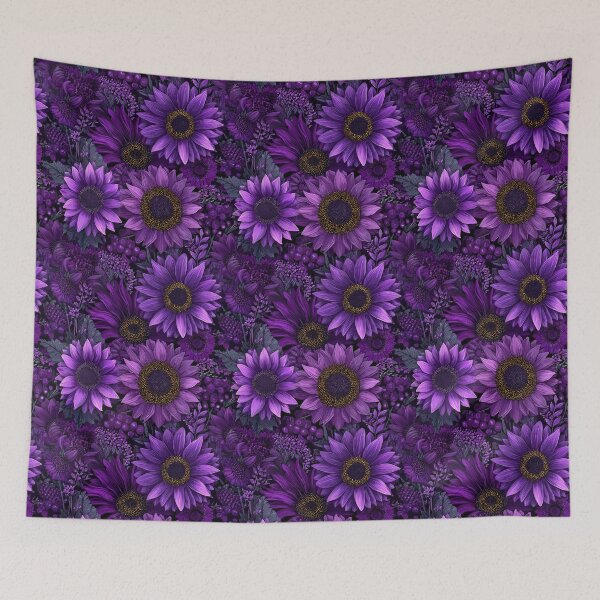 Item preview, Chic Sunflower Print  - Birth Flower Pattern - Dads Day Gifts designed and sold by RoyalStarsPatts.