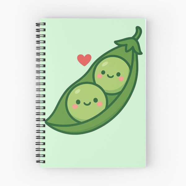 Item preview, Cute Peas in a Pod | Kawaii Vegetable Friends designed and sold by alchemist1636 .