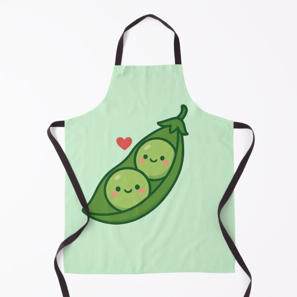 Item preview, Cute Peas in a Pod | Kawaii Vegetable Friends designed and sold by alchemist1636 .