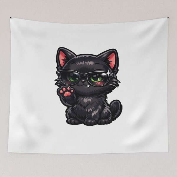 Item preview, Black Cat Swag designed and sold by RudraXiome.
