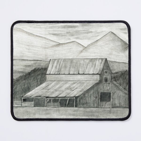 Item preview, Mountain Barn #1 designed and sold by Haxson37art.