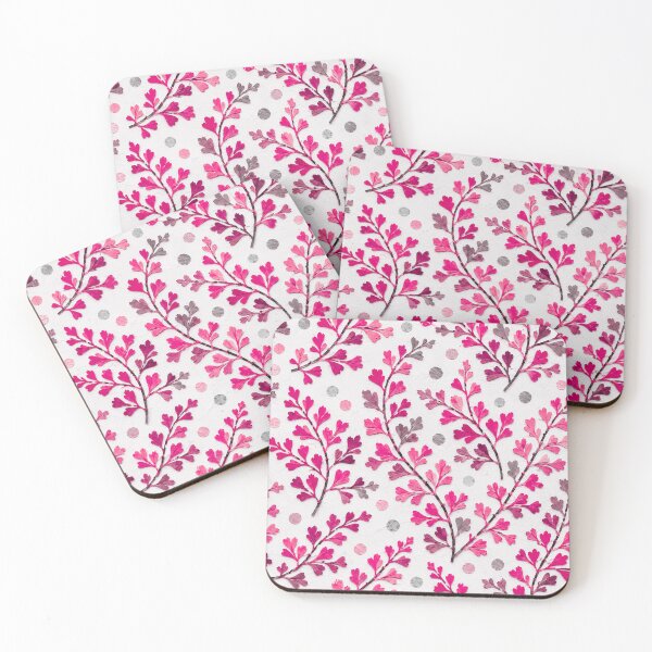 Item preview, Romantic Botanical Paper Collage Seamless Pattern | Rose Folk Art Leaves on Textured Background,  designed and sold by SWSandraWechner.