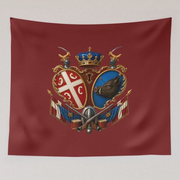 Artikelvorschau, Flagge des Karađorđe-Aufstands – Serbisches Revolutionswappen entworfen und verkauft von SerwearStore.