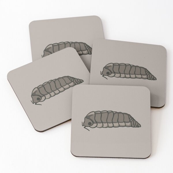 Item preview, Isopod - Grey Nasatum  designed and sold by Risky Beetle.