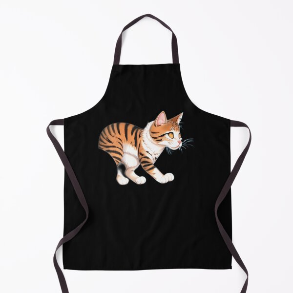 Item preview, Orange Tabby Kitten Prowling Anime Illustration designed and sold by littyfactz.