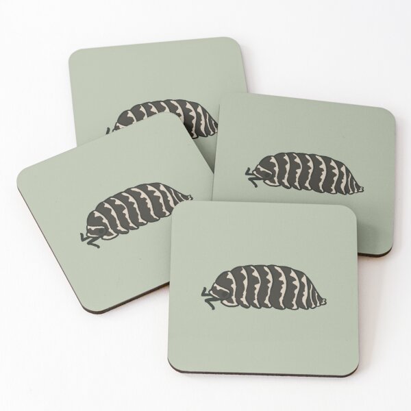 Item preview, Isopod - Zebra designed and sold by Risky Beetle.