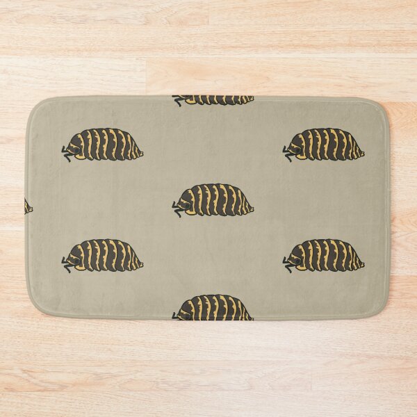 Item preview, Isopod - Yellow Zebra designed and sold by Risky Beetle.