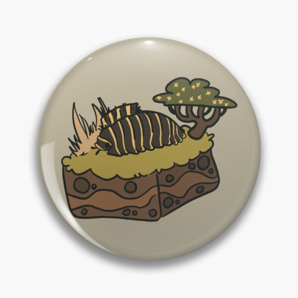 Item preview, Isopod - Yellow Zebra designed and sold by Risky Beetle.
