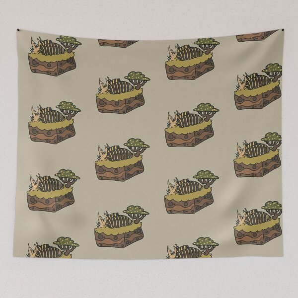 Item preview, Isopod - Yellow Zebra designed and sold by Risky Beetle.