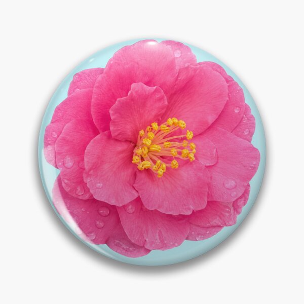 Item preview, Dew Kissed Pink Camellia Blossom designed and sold by MoonlitWhiskers.