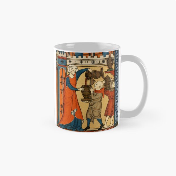 Item preview, Medieval Manuscript Illustration Historical Daily Life Art for History Enthusiasts designed and sold by RickE.
