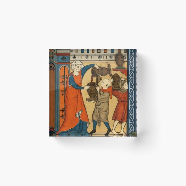 Item preview, Medieval Manuscript Illustration Historical Daily Life Art for History Enthusiasts designed and sold by RickE.