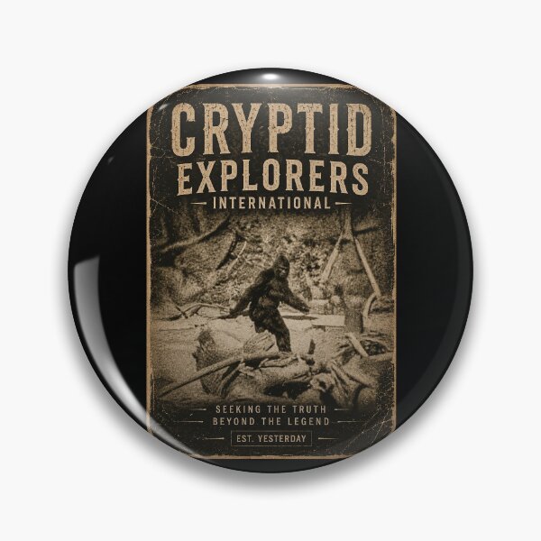 Item preview, Cryptid Explorers International - Sasquatch designed and sold by MetusArt.