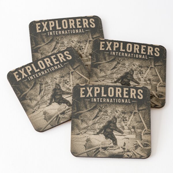 Item preview, Cryptid Explorers International - Sasquatch designed and sold by MetusArt.