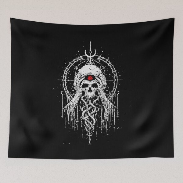 Item preview, Metalica skull art designed and sold by Owen H Harmer.