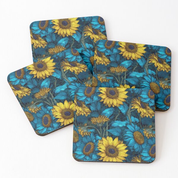 Item preview, Unique Sunflower Texture - Hawaiian Flower Pattern - Fathers Day Ideas designed and sold by RoyalStarsPatts.