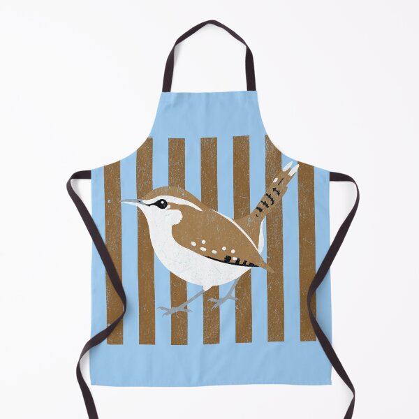 Item preview, Carolina Wren Vintage Stripes Birdwatching Graphic designed and sold by donwillisjrart.