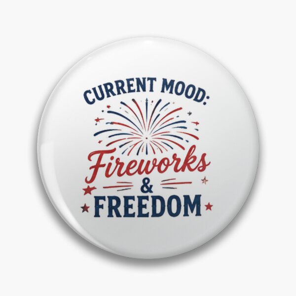 Item preview, Current Mood: Fireworks & Freedom designed and sold by RahRahsCreation.